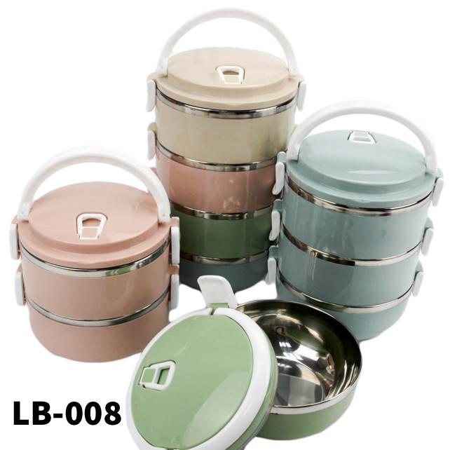 ปิ่นโต รุ่น LB-008 (สอบถามราคาขายปลีก-ส่ง, ทักมาที่ไลน์ @banchongpack) 0 กก.