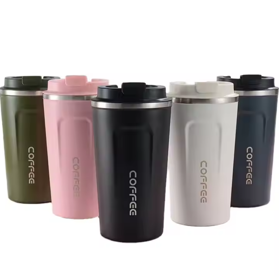 แก้วสแตนเลส พร้อมฝายกดื่ม 510 ml