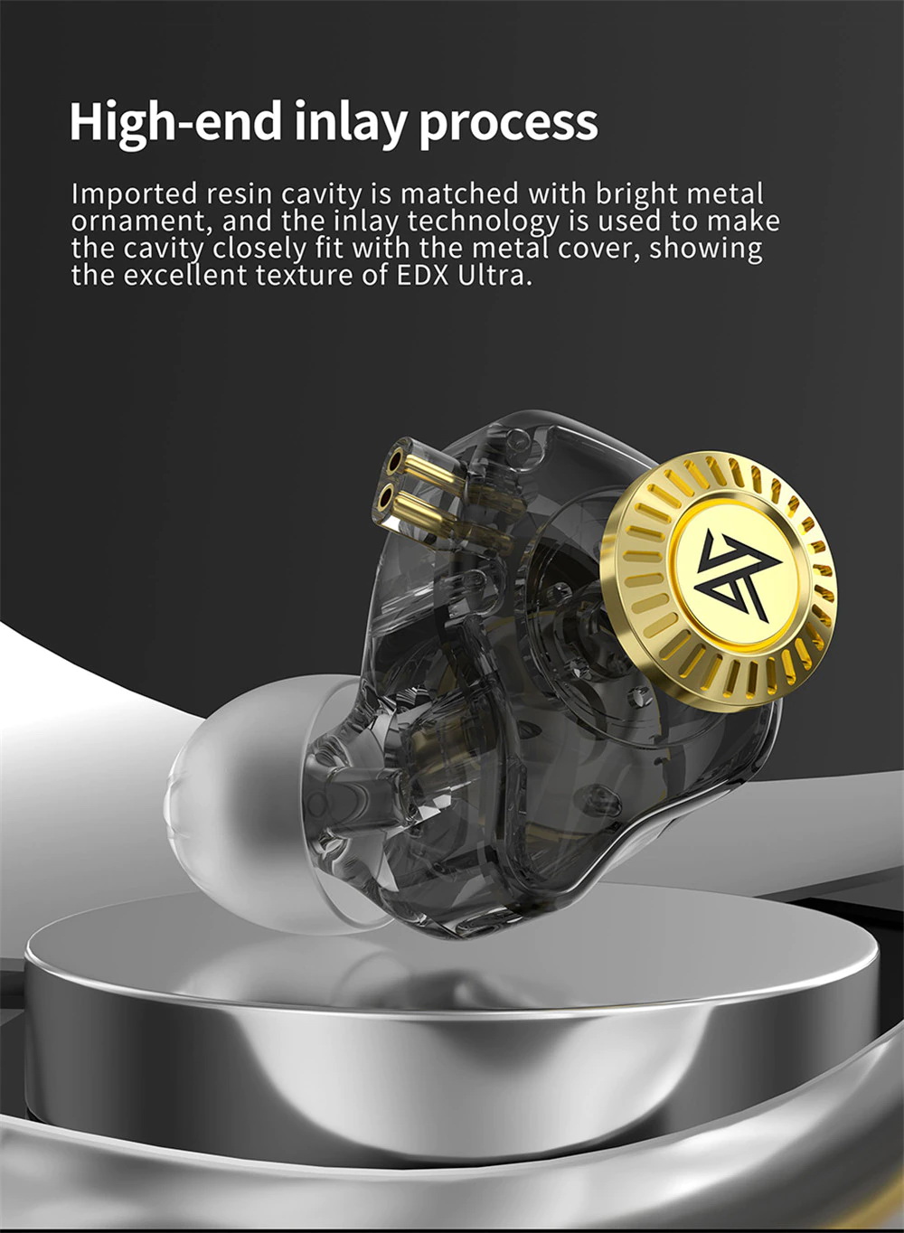 ขาย KZ EDX Ultra หูฟัง Dynamic ระดับมืออาชีพ เบสลึกหนักแน่น ประกันศูนย์ไทย