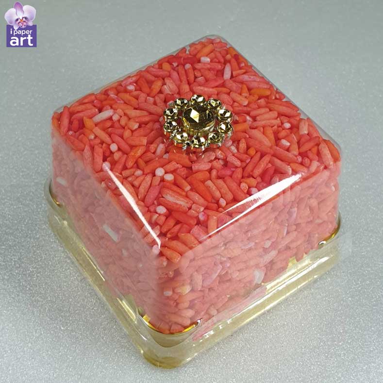 ธัญพืชมงคล - ข้าวอักษัต 9 สี | จัดหิ้ง บูชาเทพ งานแต่ง งานขึ้นบ้านใหม่ | บรรจุกล่อง 50 ml.