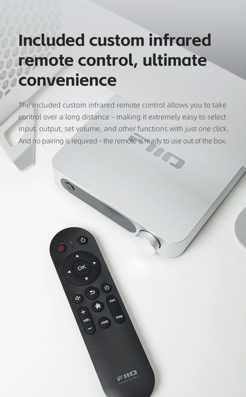 FiiO SR11 เครื่องรับเพลงสตรีมมิ่งแบบ Lossless ประสิทธิภาพสูง รองรับ AirPlay, Roon Ready ประกันศูนย์ไทย