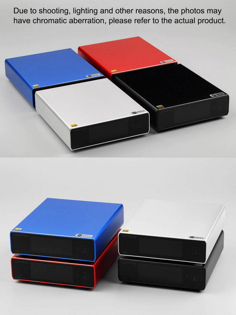 ขาย Topping E50 DAC ตั้งโต๊ะรองรับ MQA, Hi-Res ประกันศูนย์ไทย