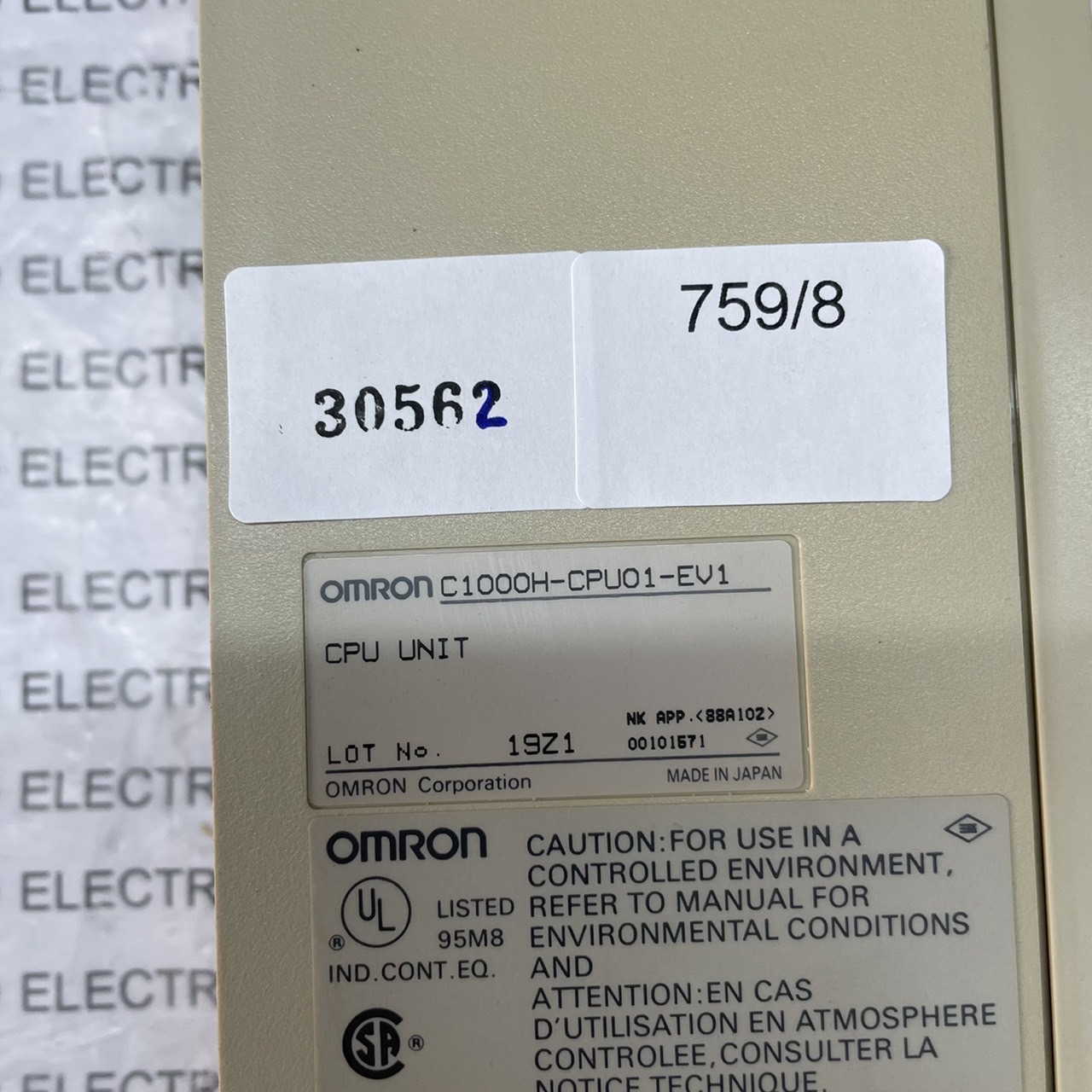 C1000H-CPU01-EV1 PLC “ OMRON ”