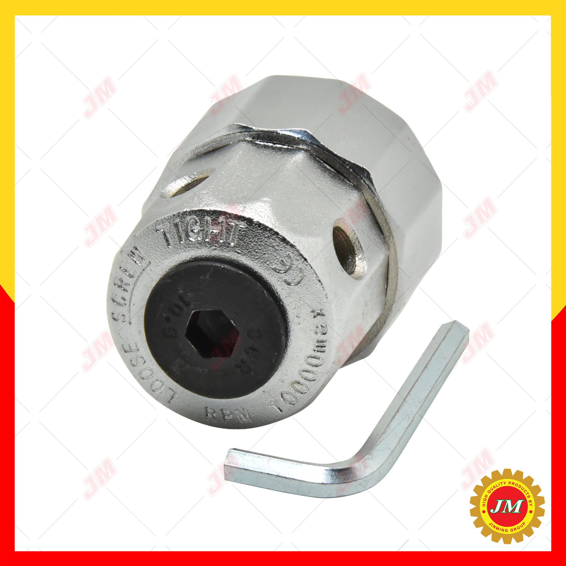 หัวเอ็นตัดหญ้า อลูมิเนียม ทรงสูง 12เหลี่ยม ใช้งานง่าย ประกอบง่าย