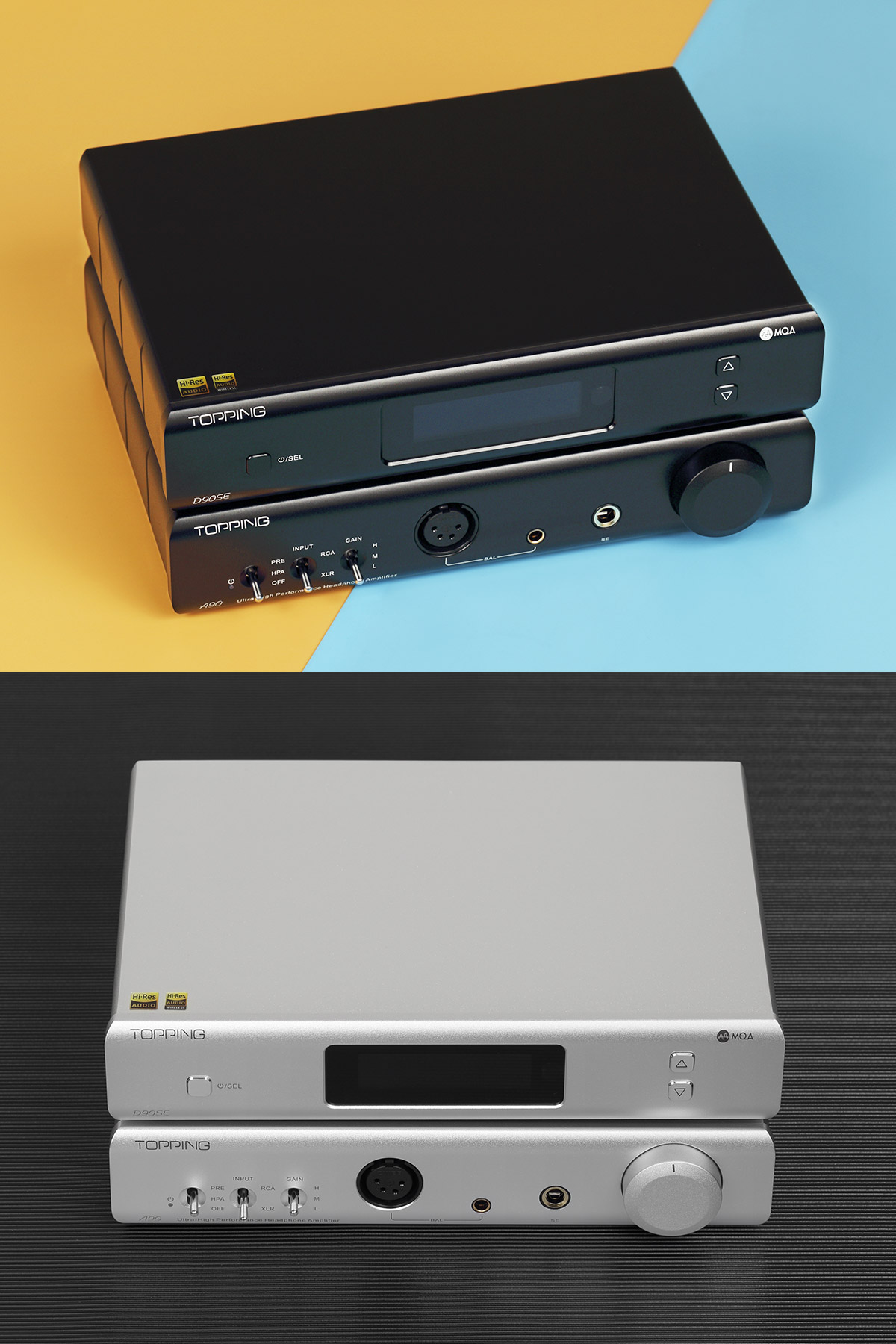 ขาย Topping D90SE Fully Balanced DAC รองรับ Dual Hi-Res ประกันศูนย์ไทย