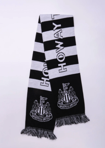 ผ้าพันคอนิวคาสเซิล ยูไนเต็ด NUW Jacquard Bar ของแท้