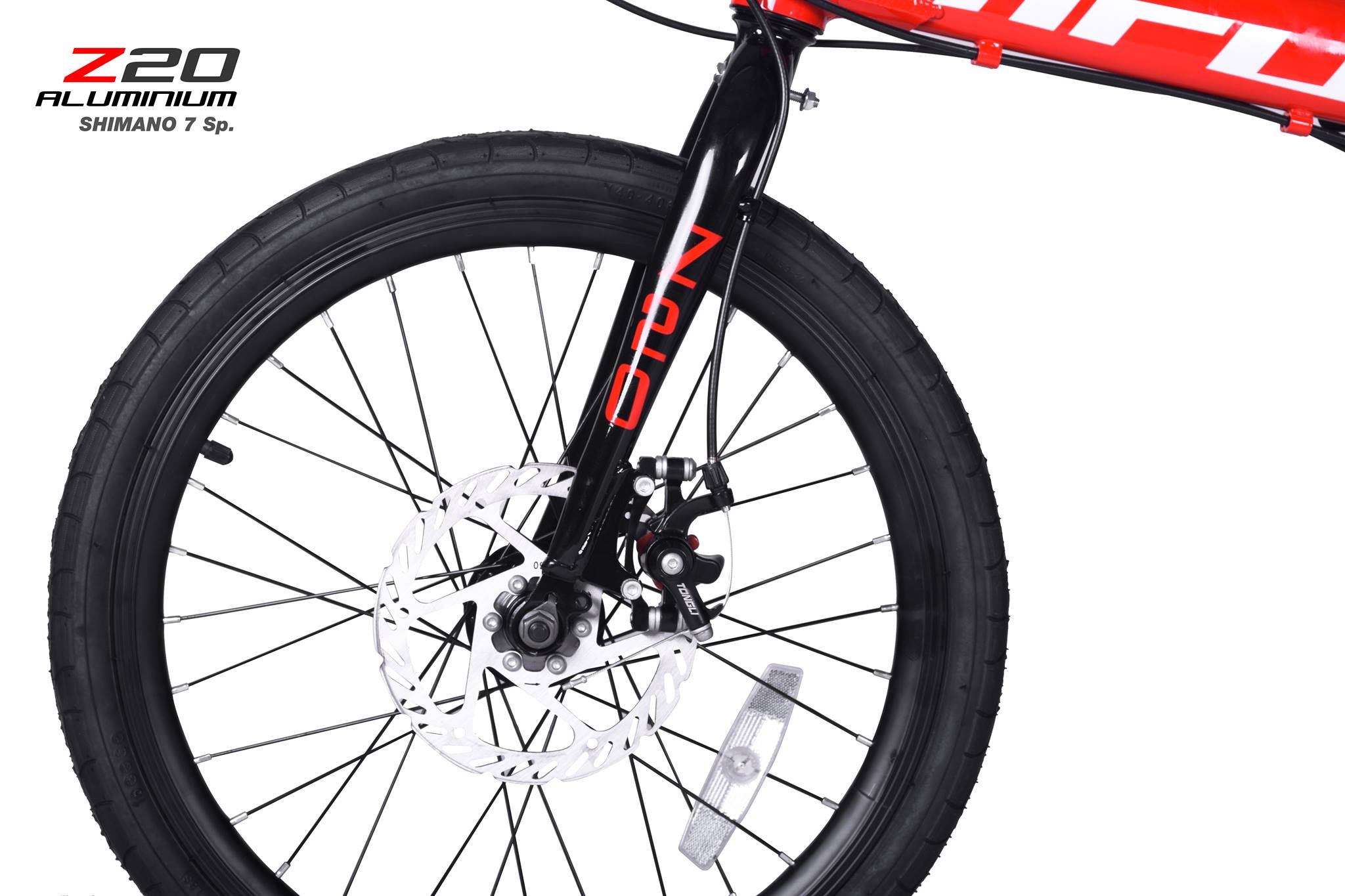 จักรยานพับ RICHTER Z20 เฟรมอลูมิเนียม เกียร์ 7สปีด Disc Brake 2023