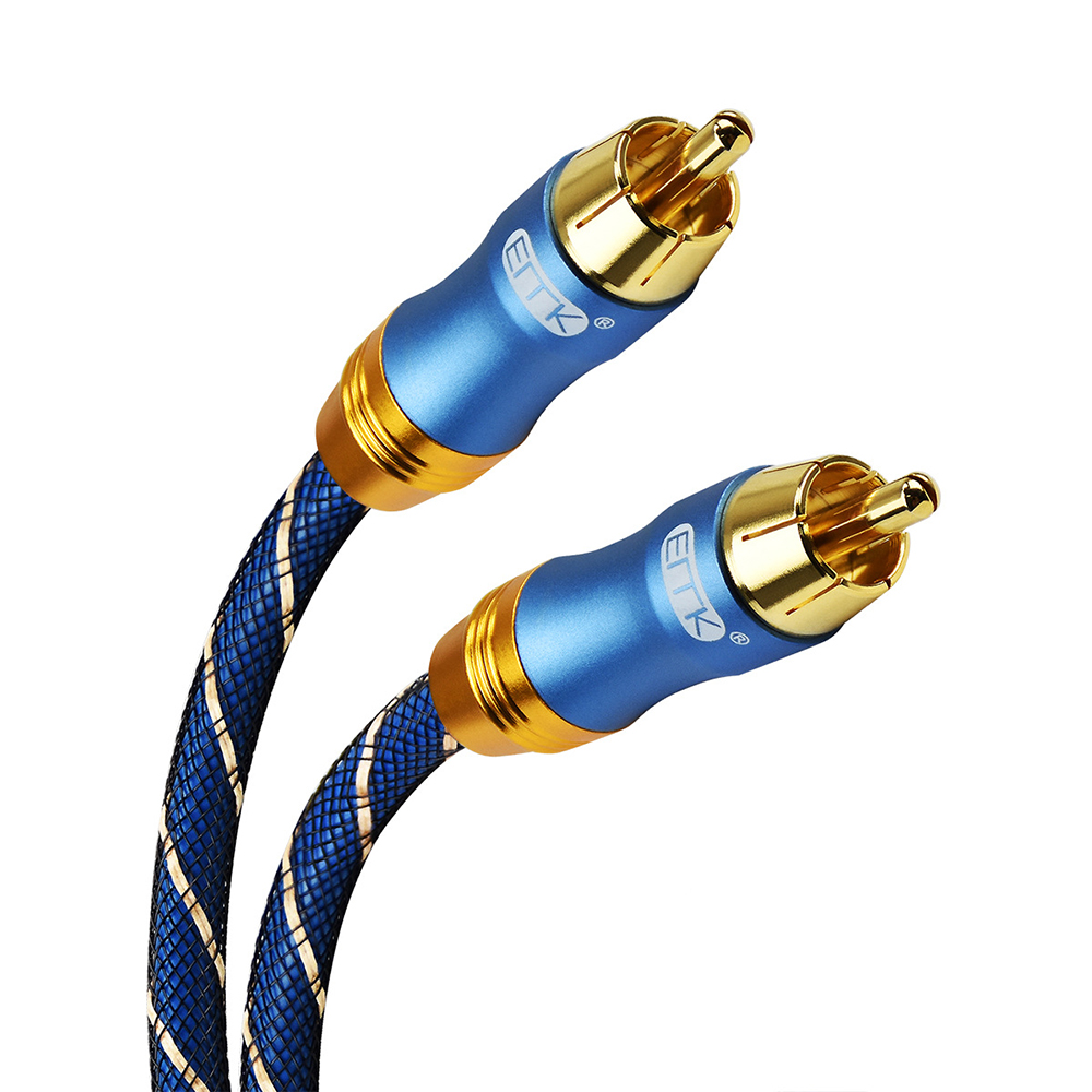 ขาย ERTK Coaxial Blue สาย Coaxial เกรดพรีเมี่ยม สำหรับเครื่องเสียง