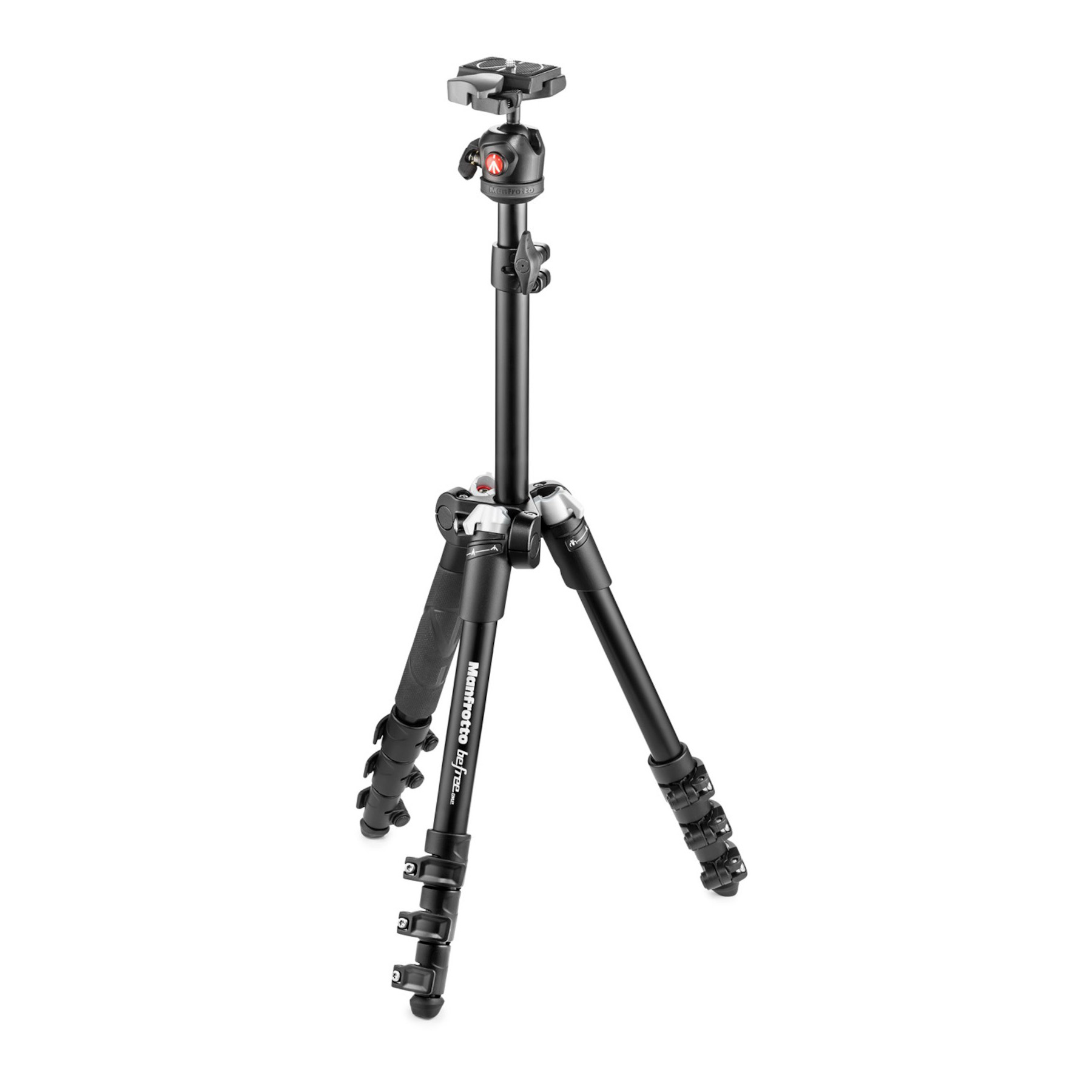 ขาตั้งกล้อง Befree One Aluminium Black Tripod with Ball Head Black สีดำ MF-MKBF-1A4BB Manfrotto ประกันศูนย์ 10 ปี