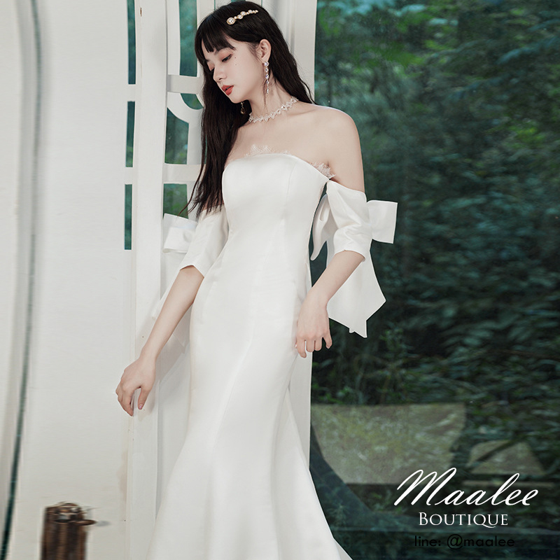 Pro-order ชุดเช่า ชุดแต่งงาน มินิมอล ชุดหมั้น