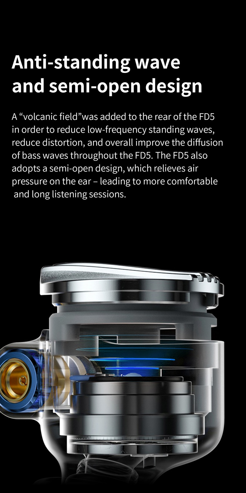 ขาย FiiO FD5 หูฟัง IEM ระดับเรือธง Diaphragm เคลือบ Beryllium