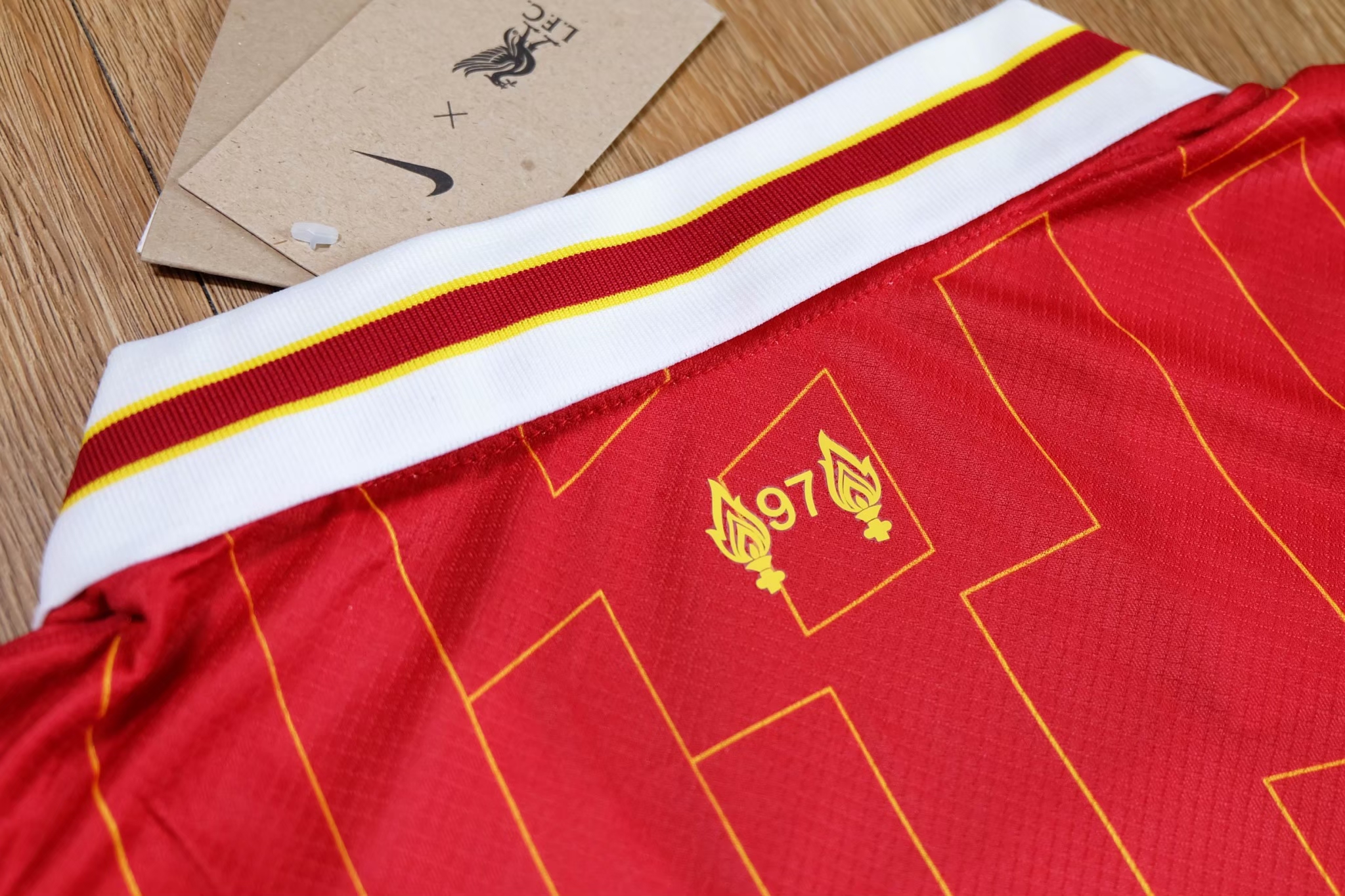 Liverpool 2024/25 Premier League Champions Home Jersey เสื้อลิเวอร์พูล เหย้า แชมป์