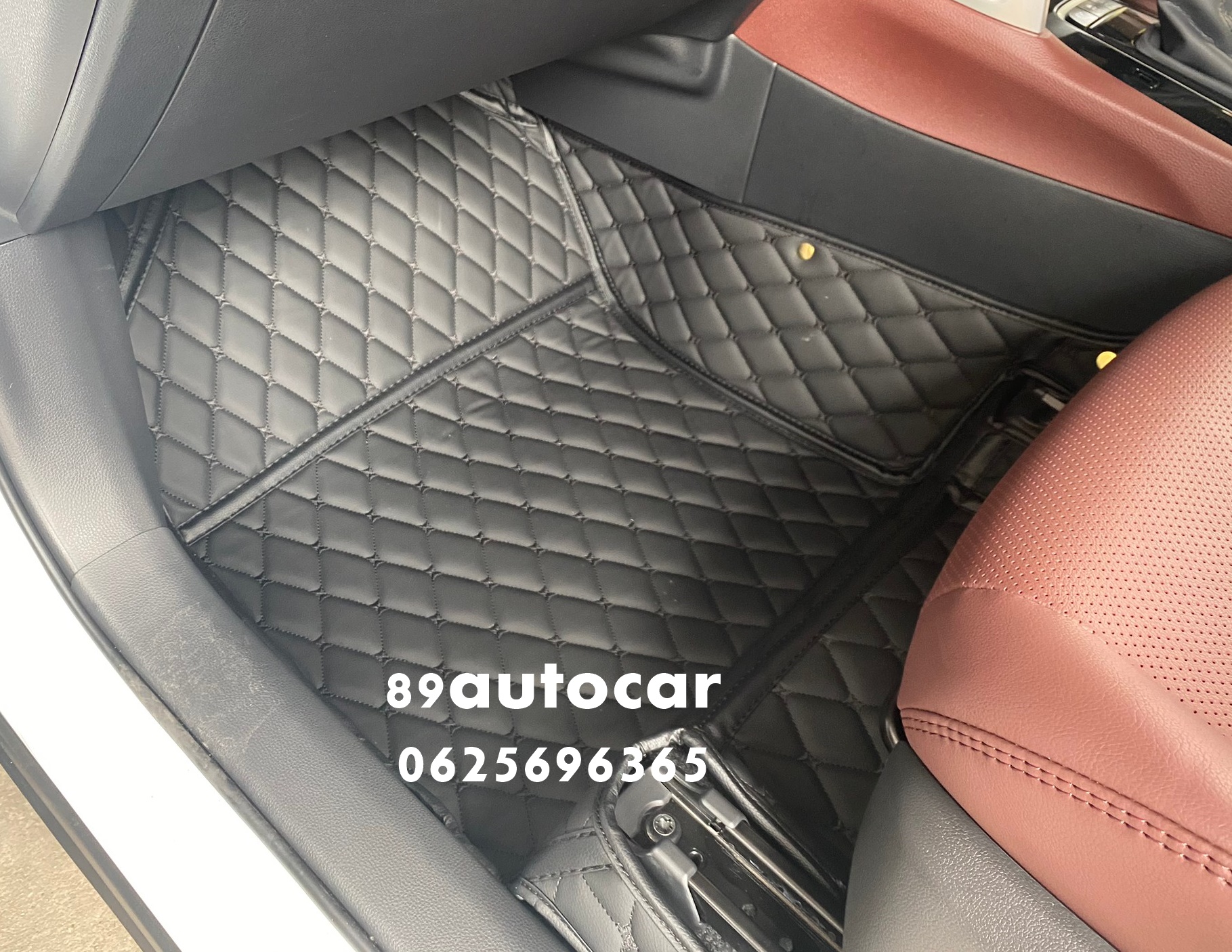 พรม6D ปูพื้นรถยนต์ All New Toyota Collora Cross เข้ารูป