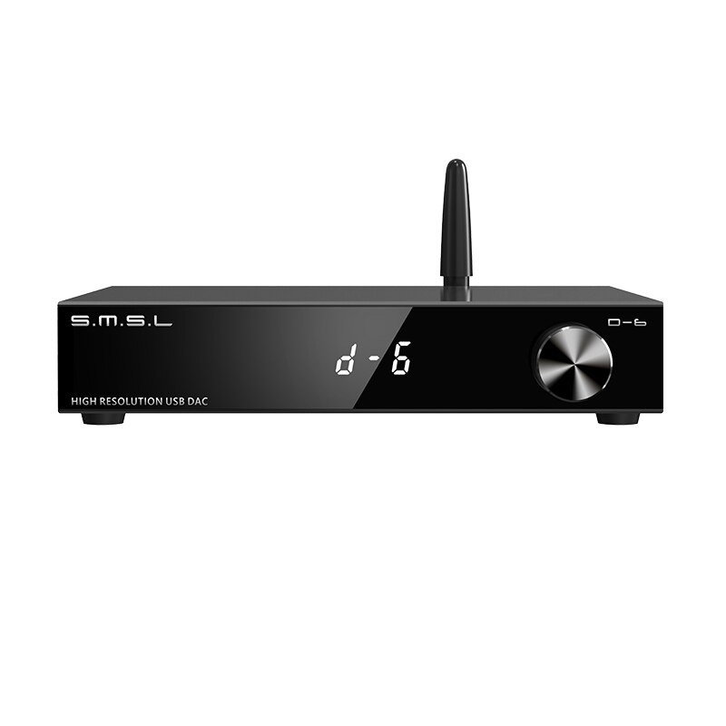 SMSL D-6 DAC ตั้งโต๊ะชิป Dual Ak4493s รองรับ Hi-Res ประกันศูนย์ไทย