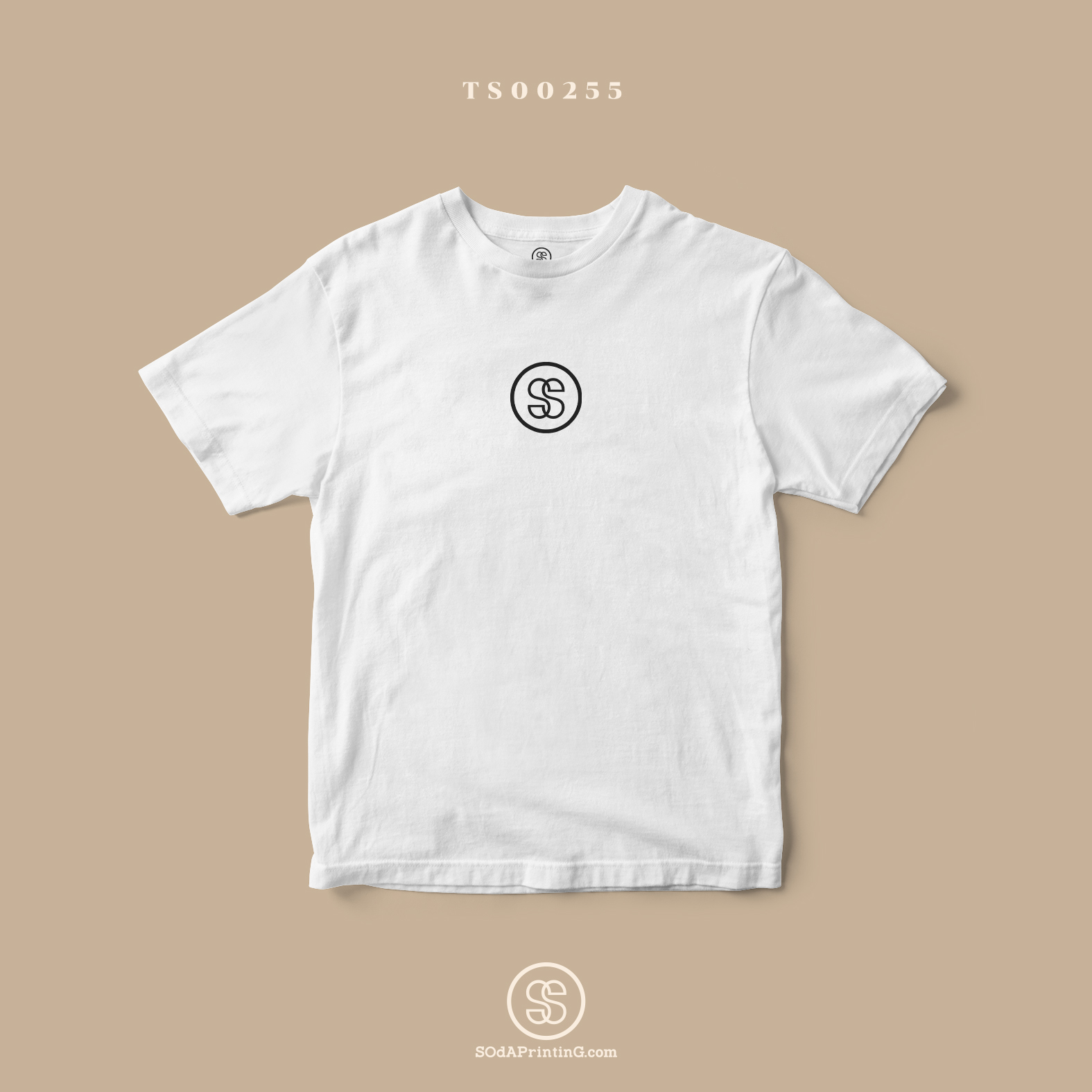 เสื้อยืดพิมพ์ลาย โลโก้ SOdA สีขาว TSA00255 #SOdAtee #SOdAPrintinG #เสื้อ #เสื้อยืด