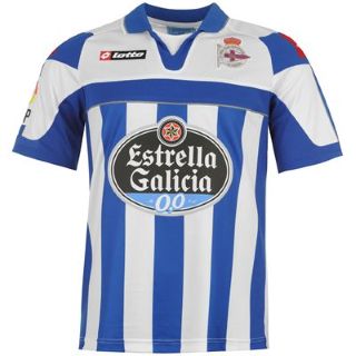 เดปอร์ติโบ ลา คอรุนญ่า (Deportivo La Coruna) เสื้อ Lotto ของแท้ 100% Lotto Deportivo La Coruna Home Shirt 2012 2013 สำหรับสวมใส่ เป็นของฝาก สะสม ที่ระลึก