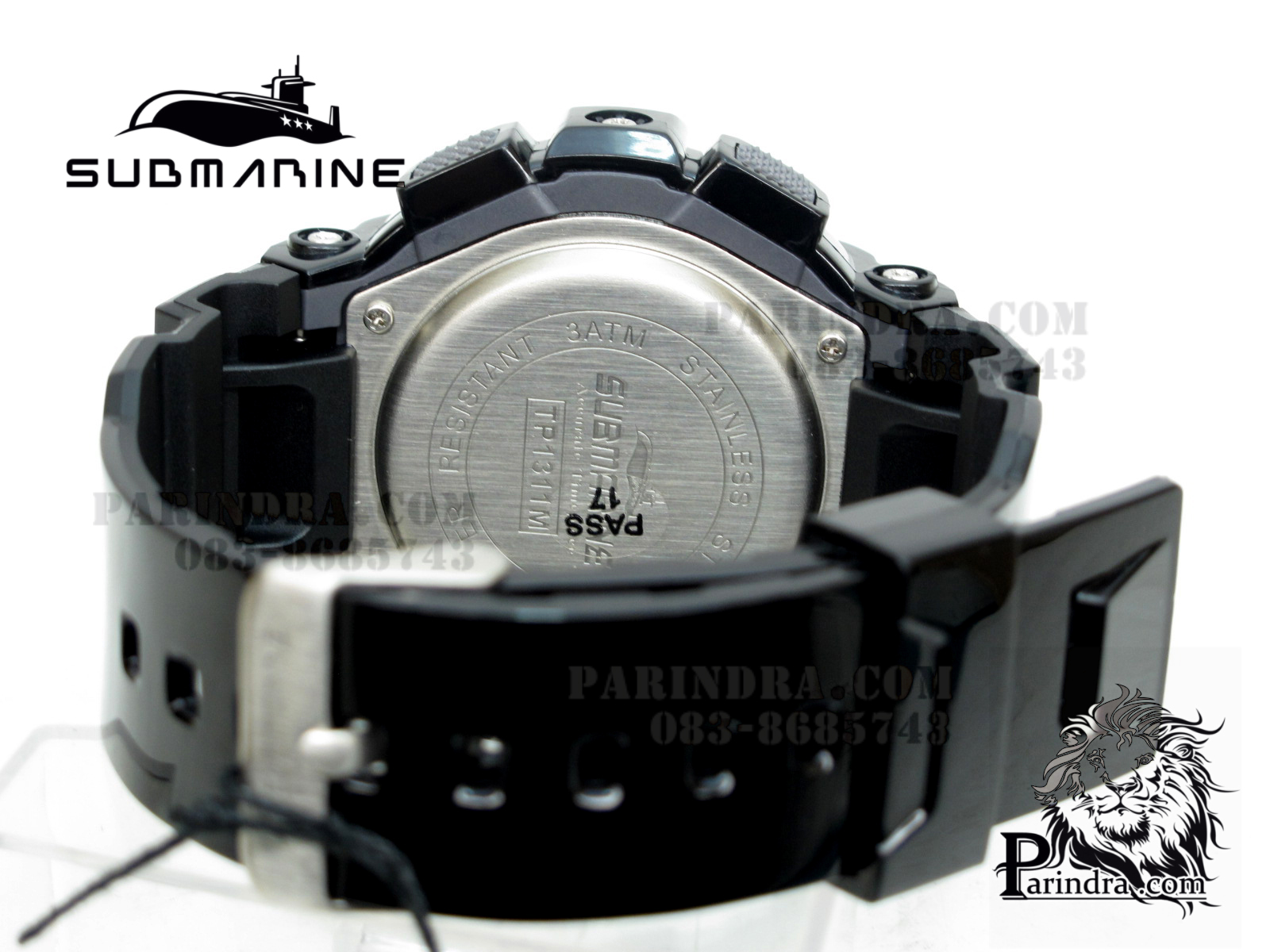 นาฬิกา US submarine รุ่น TP1311M ดำ-เทา พื้นเทา