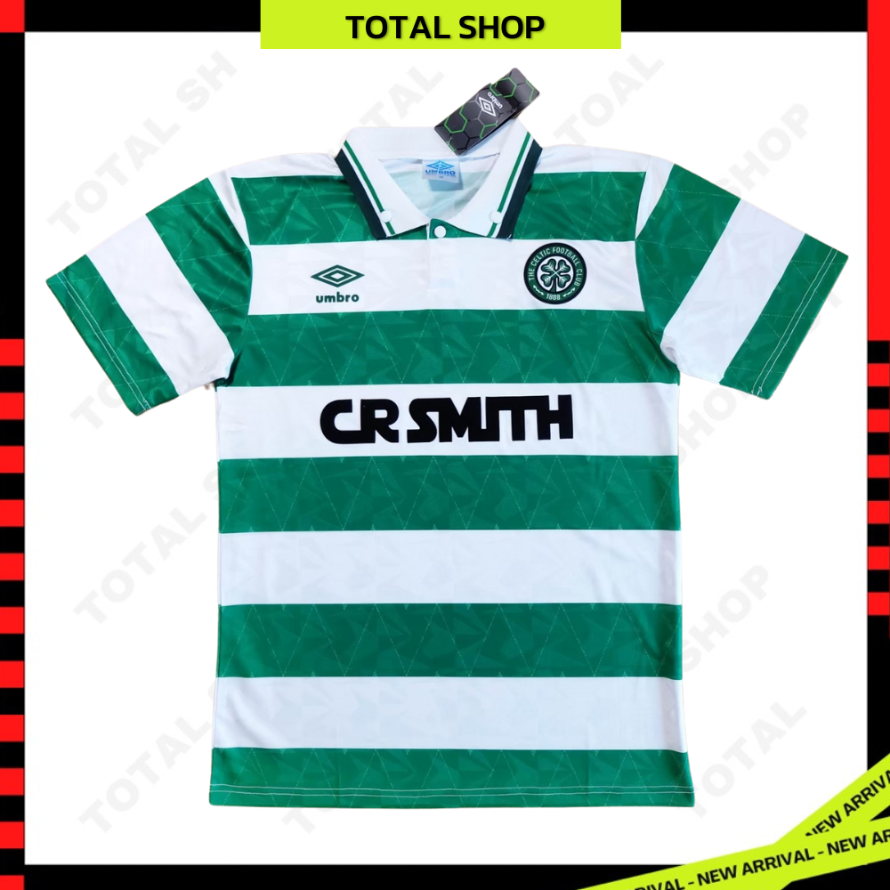 Celtic 1989/91 Home Vintage Jersey เสื้อฟุตบอลเซลติก CR SMITH
