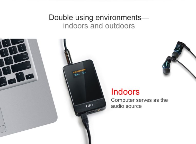 ขาย FiiO E07K ANDES แอมป์พกพา พร้อม USB DAC รองรับ 96k/24bit รุ่นใหม่ปรับปรุงล่าสุดจาก FiiO