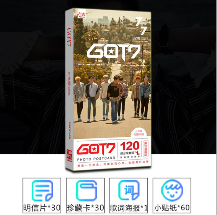 โปสการ์ด GOT7 - 7 For 7