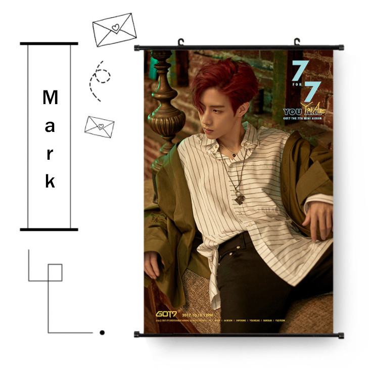 โปสเตอร์แขวนผนัง GOT7 - 7 For 7