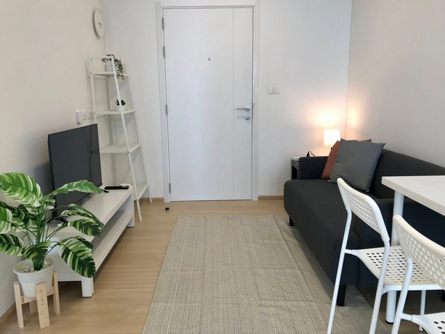 ให้เช่าคอนโด พลัม รังสิต เฟรช ตึก A 26.77 ตร.ม.เฟอร์ครบ มีเครื่องซักผ้า ใกล้ ม.กรุงเทพ