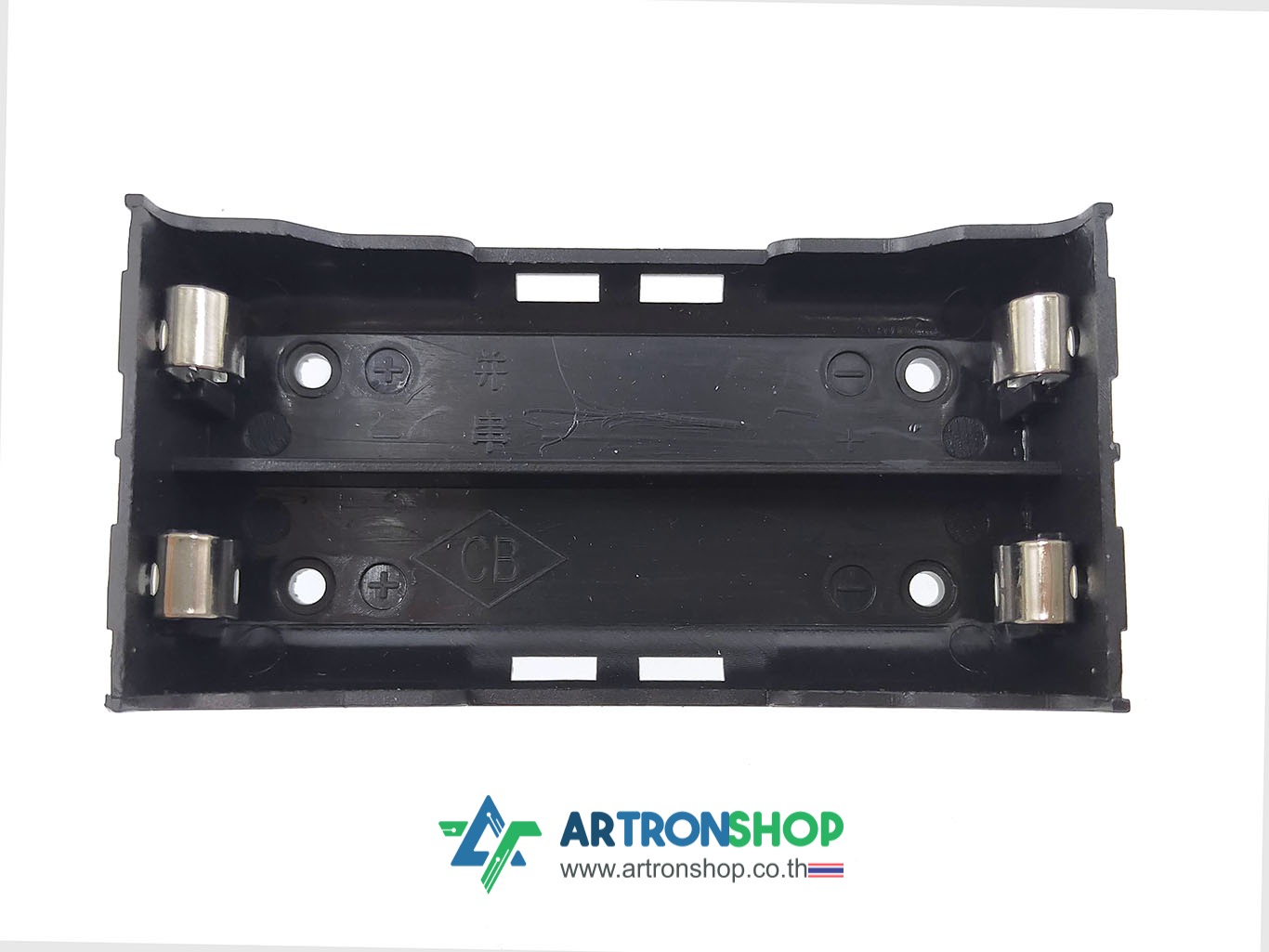 2 cell 18650 Battery holder pcb รางถ่าน 18650 2 ก้อน