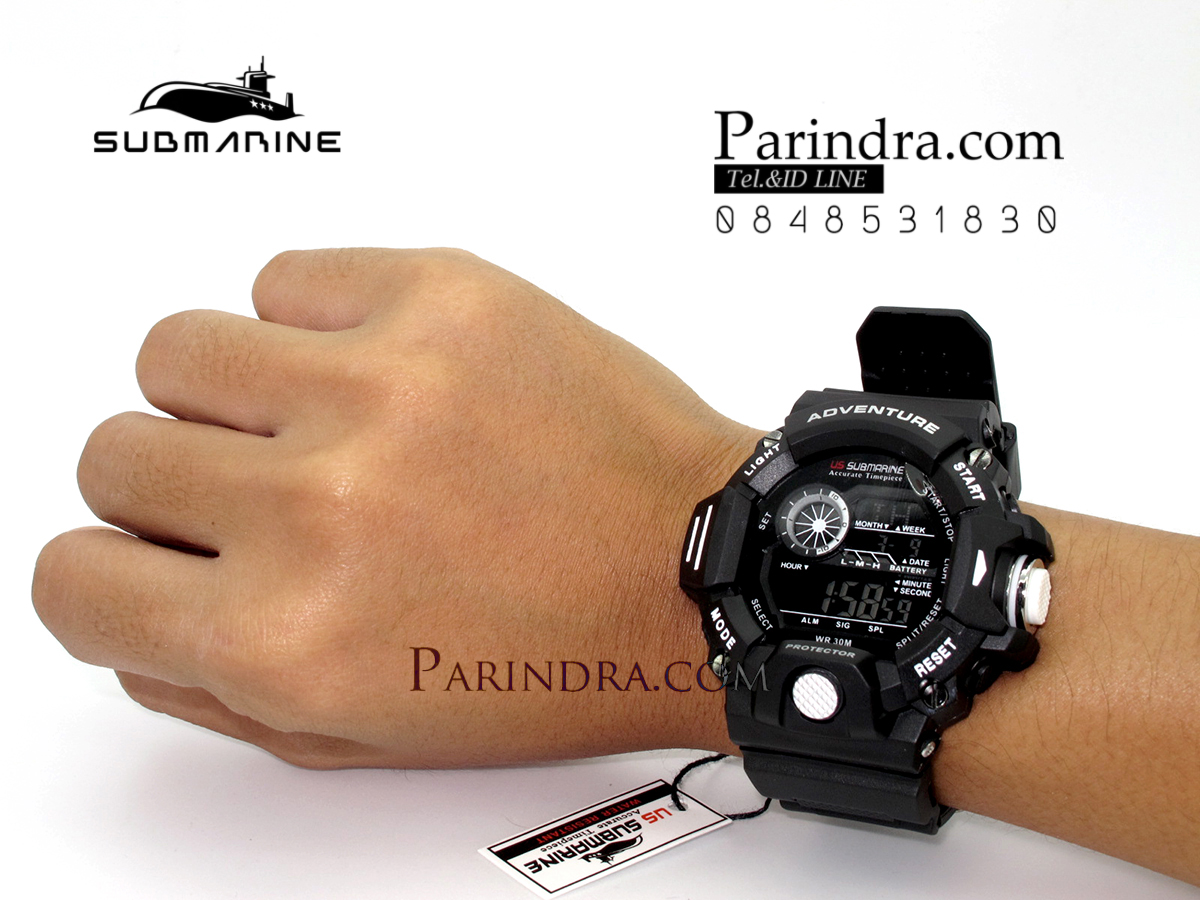 นาฬิกา US submarine รุ่น TP1328M สีดำล้วน