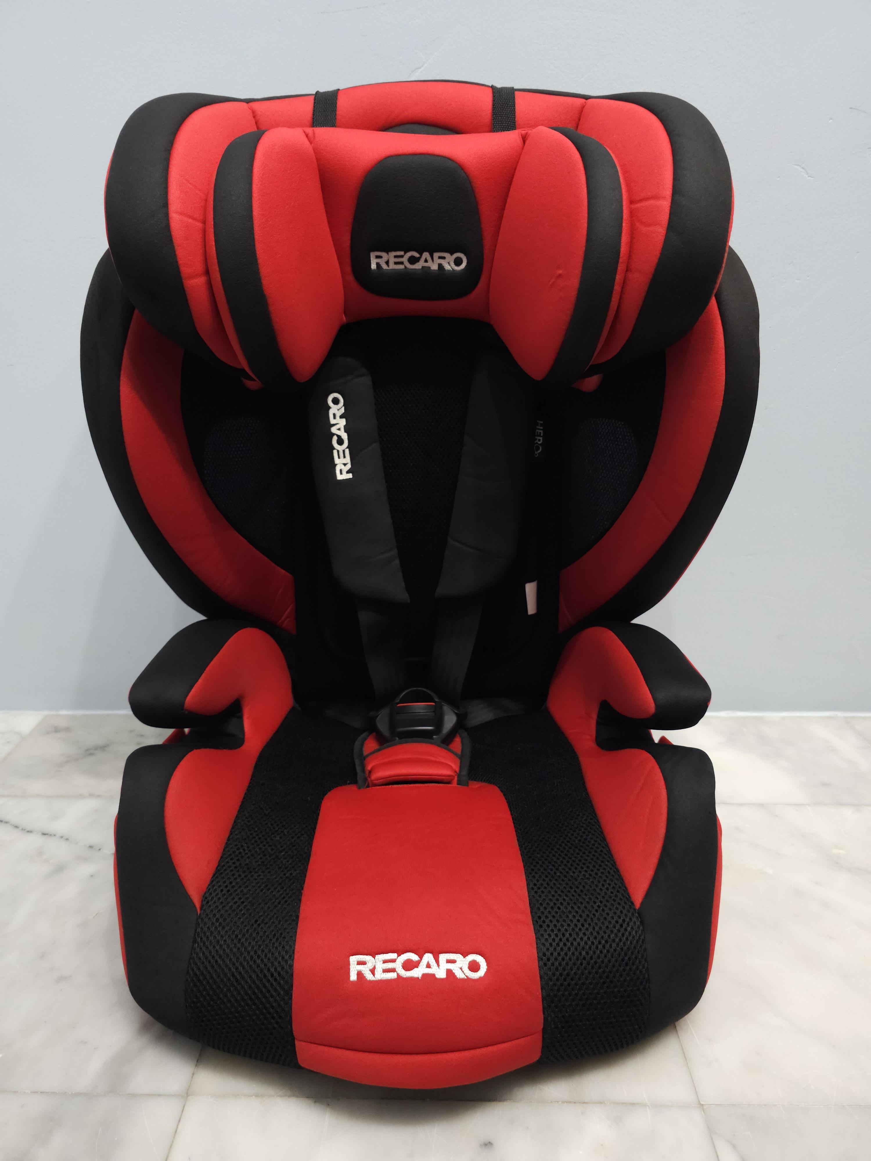คาร์ซีท RECARO Start J1 Car Seat สีแดง-ดำ สำหรับเด็กอายุ 9 เดือนขึ้นไป [มือสองสภาพสวย]