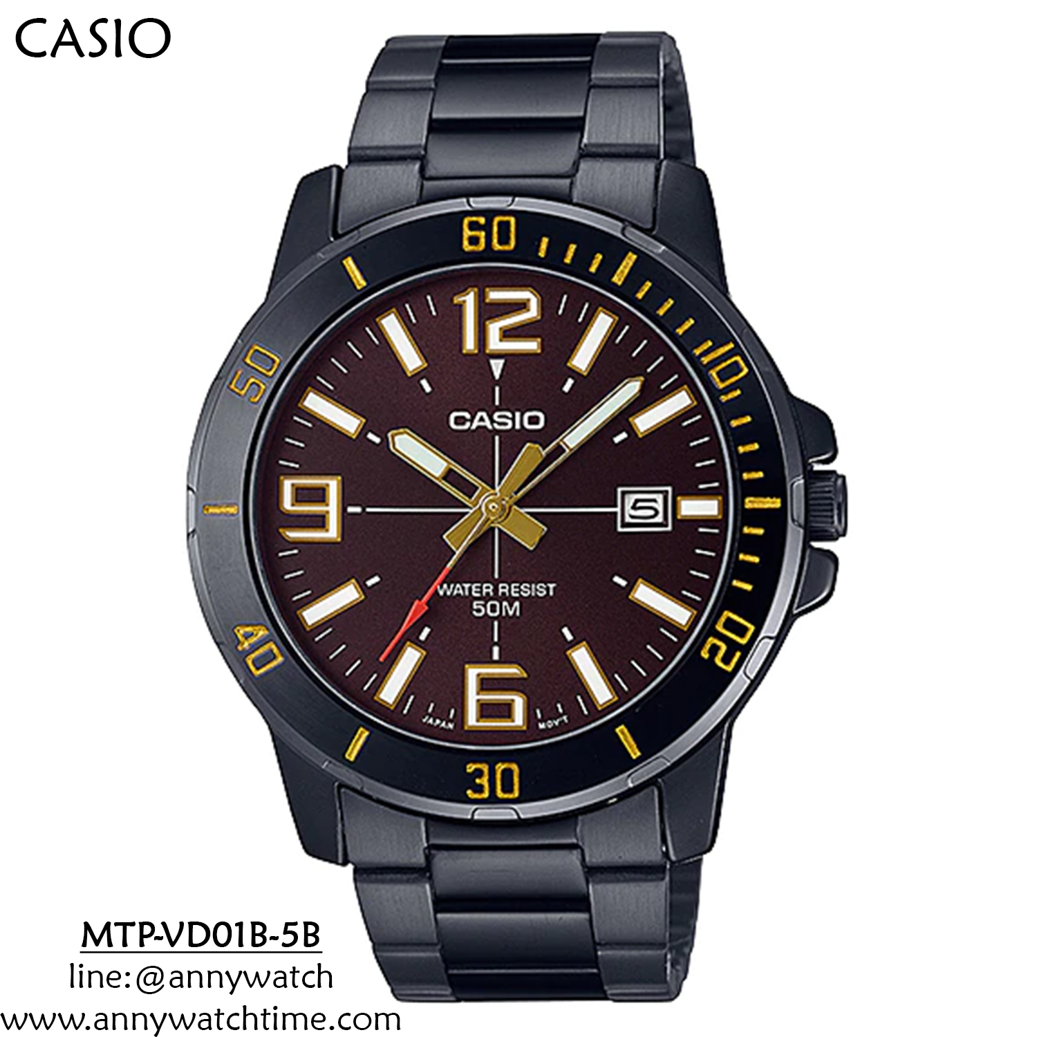 CASIO MTP-VD01B-5B