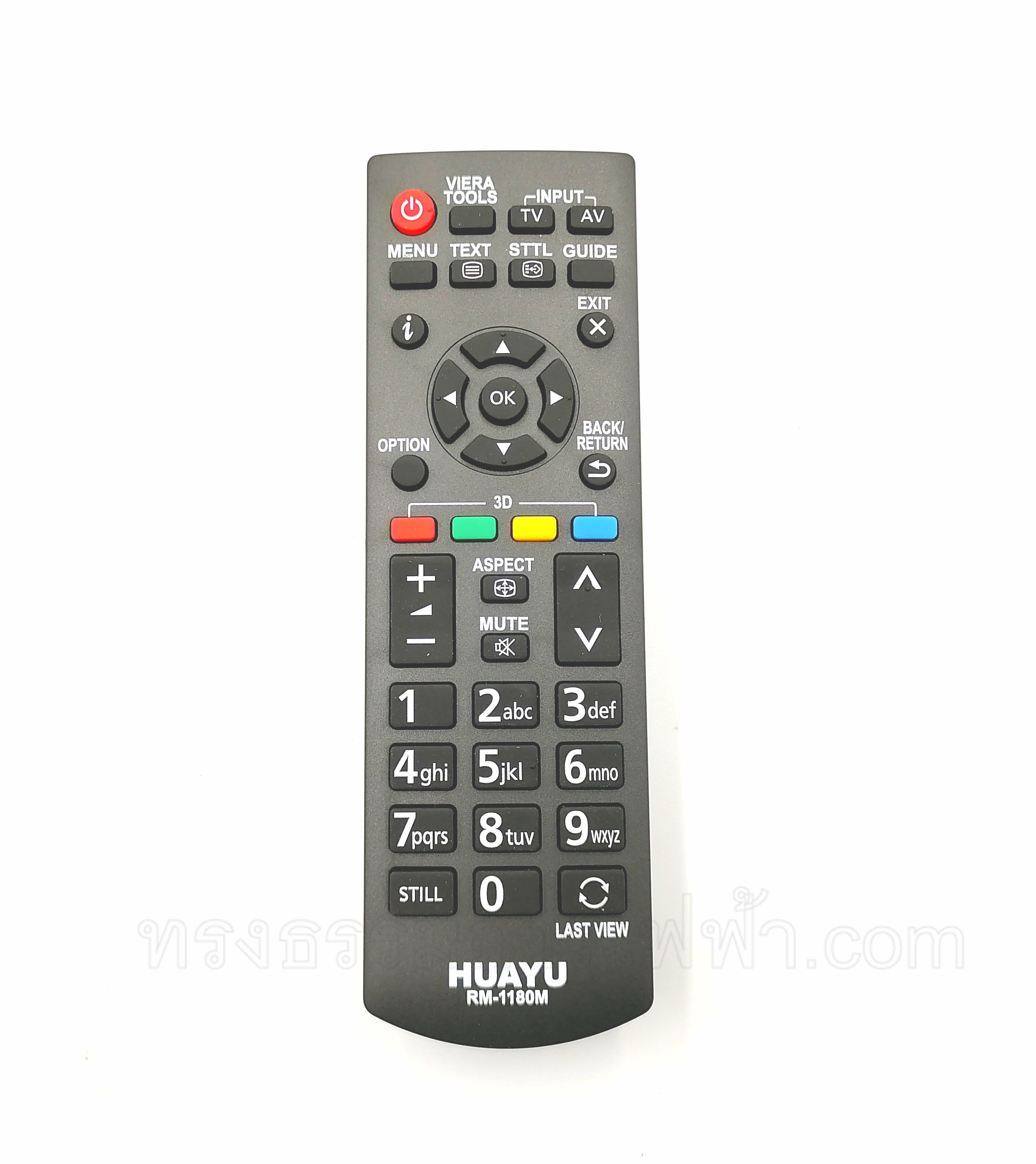 รีโมททีวี สำหรับ TV ยี่ห้อ Panasonic(รวมรุ่น) #RM-1180M