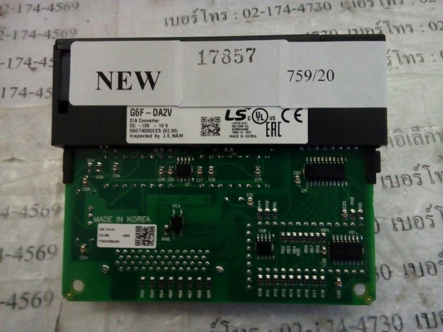 PLC “ LS ” รุ่น G6F-DA2V