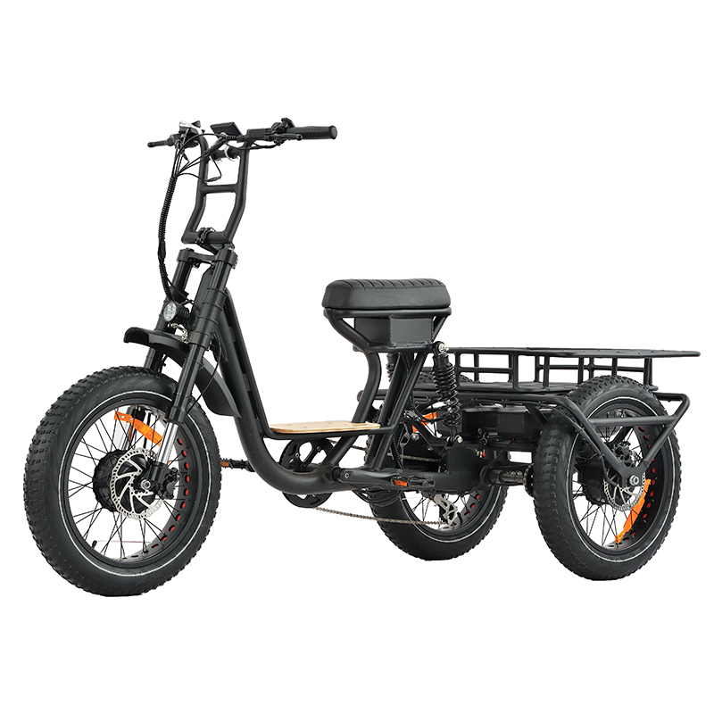 OTMAR OTM-T16 จักรยานสามล้อไฟฟ้า 48V 750W | ยางFATBIKE | วิ่งได้ 220km | ฿69,900