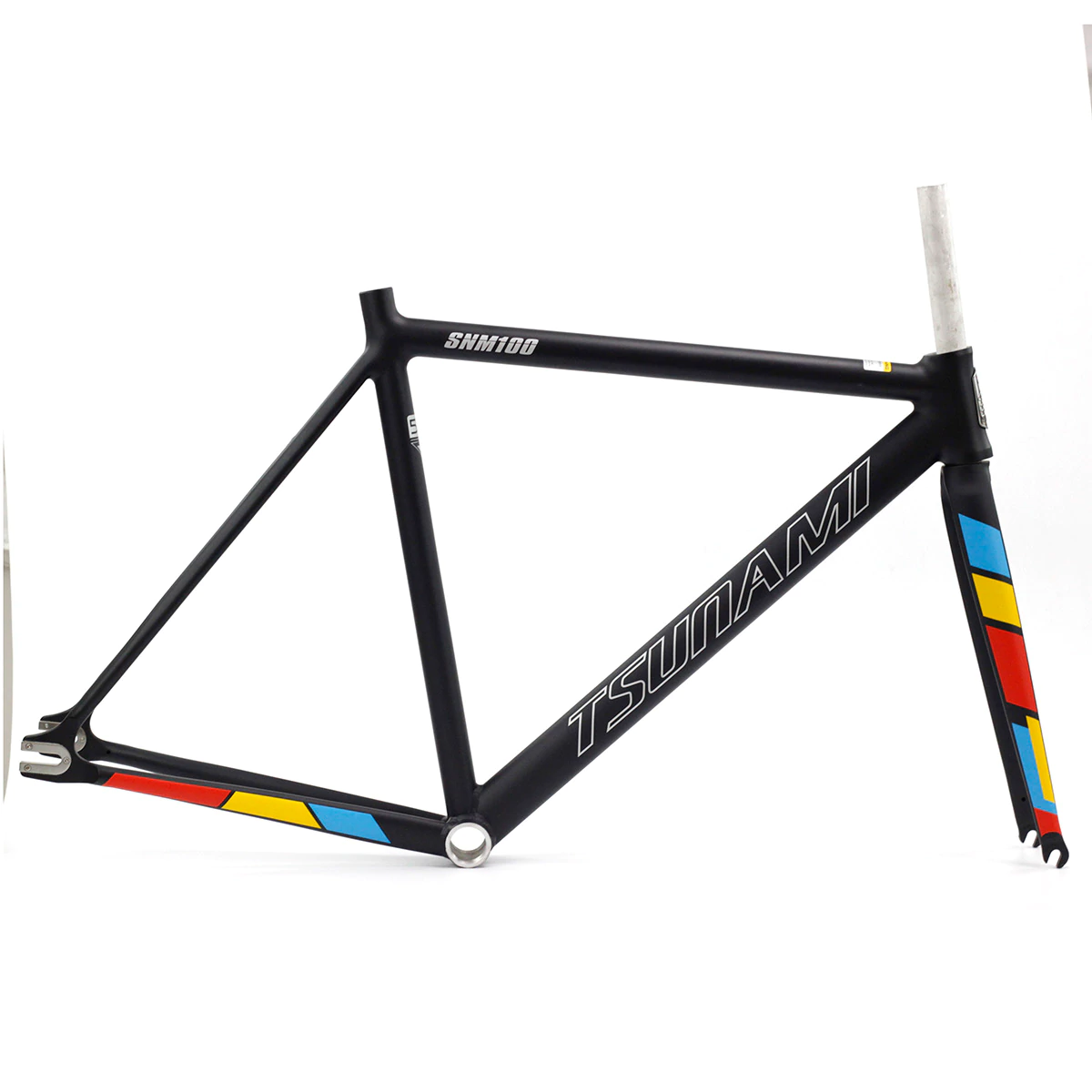 เฟรมเซ็ต เฟรม TSUNAMI Aluminum Fixed Gear Frame Fork Road Track 700c