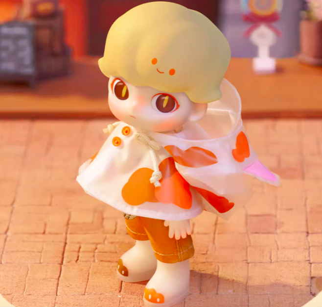 Pre. #DIMOO Action Figure ชุดเสื้อกันฝน POPMART ของแท้ 100% (รอ 9-14 วัน)