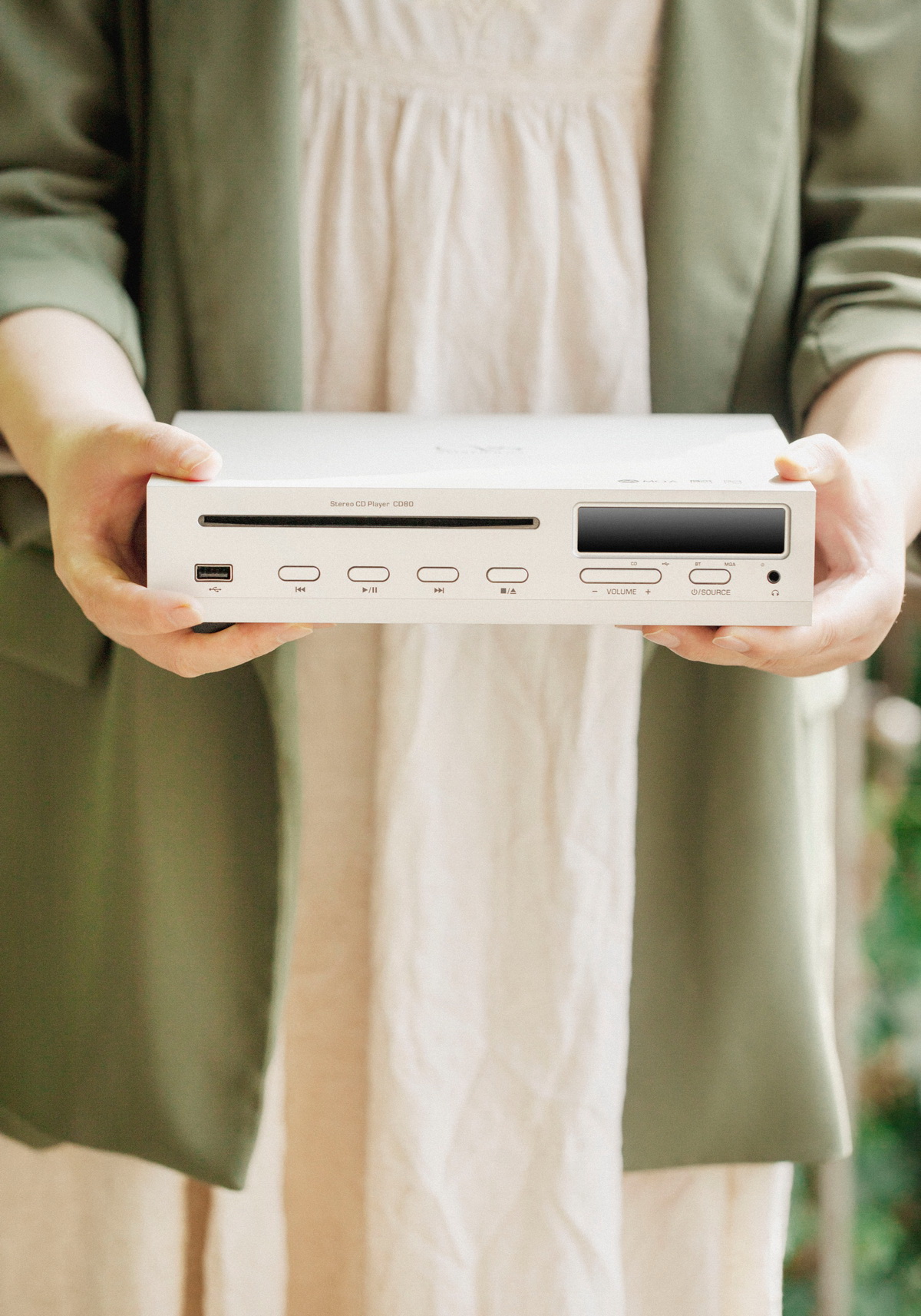 Shanling CD80 เครื่องเล่น CD พร้อม DAC/AMP ในตัวรองรับ MQA, Dual Hi-Res ประกันศูนย์ไทย