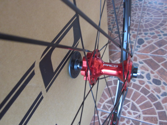 ชุดล้อสำเร็จ ล้อเสือภูเขาPACO WT27.5 (650B) ซี่ลวดแบน AERO 2017 Bearing " โม่ 9-10 sp