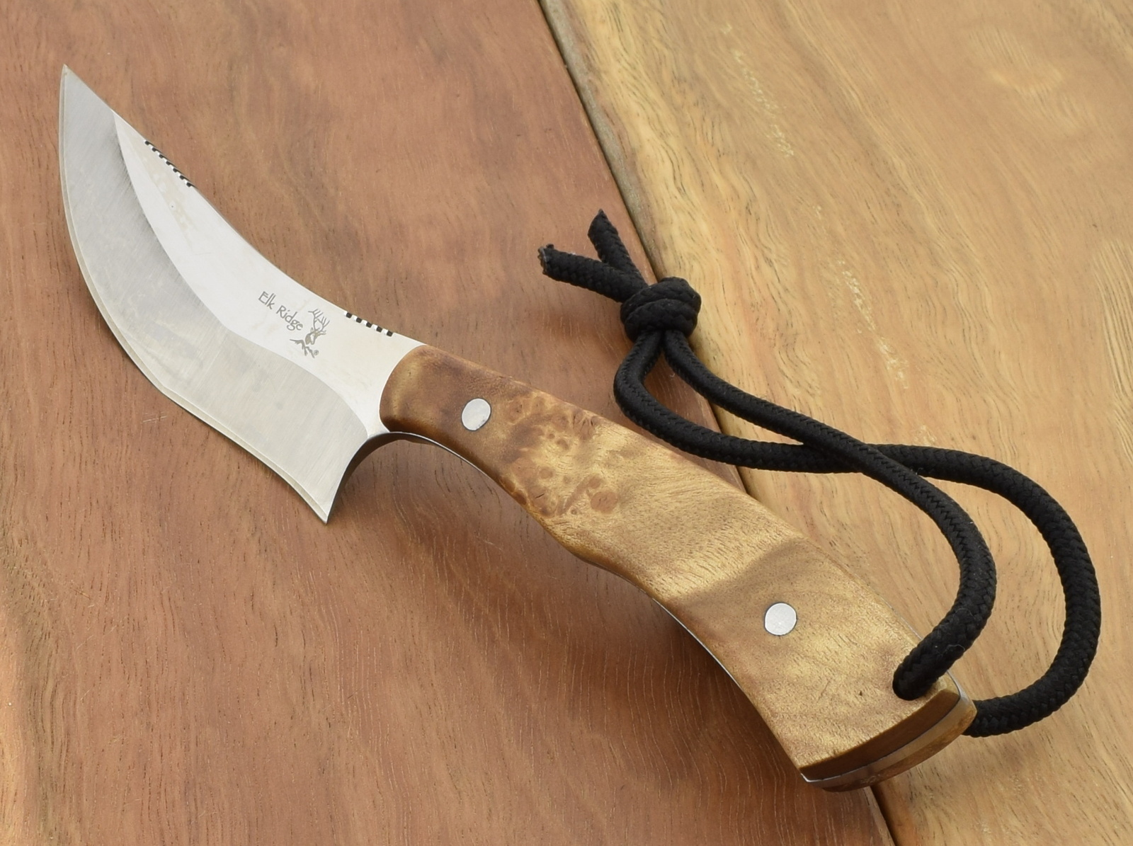 มีดใบตาย Elk Ridge # ER-547BW FIXED BLADE KNIFE ของแท้