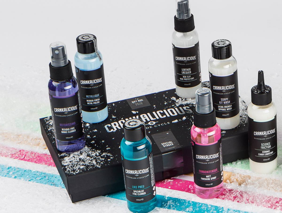 ผลิตภัณฑ์ดูแลรักษาจักรยาน Crankalicious Handmade Cycle Care from UK