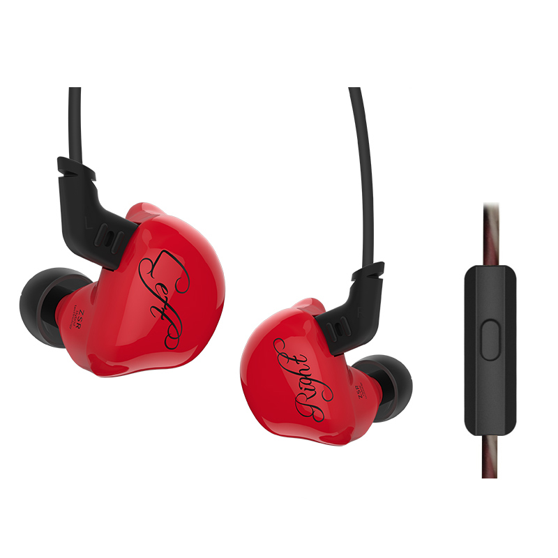 ขาย KZ ZSR หูฟัง Hybrid 3 ไดร์เวอร์ (1DD 2BA) ถอดสายได้