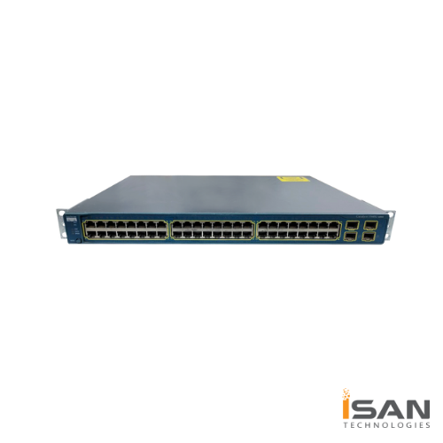 WS-C3560G-48TS-S Cisco Catalyst 3560G 48 10/100/1000 and PoE + 4 SFP.