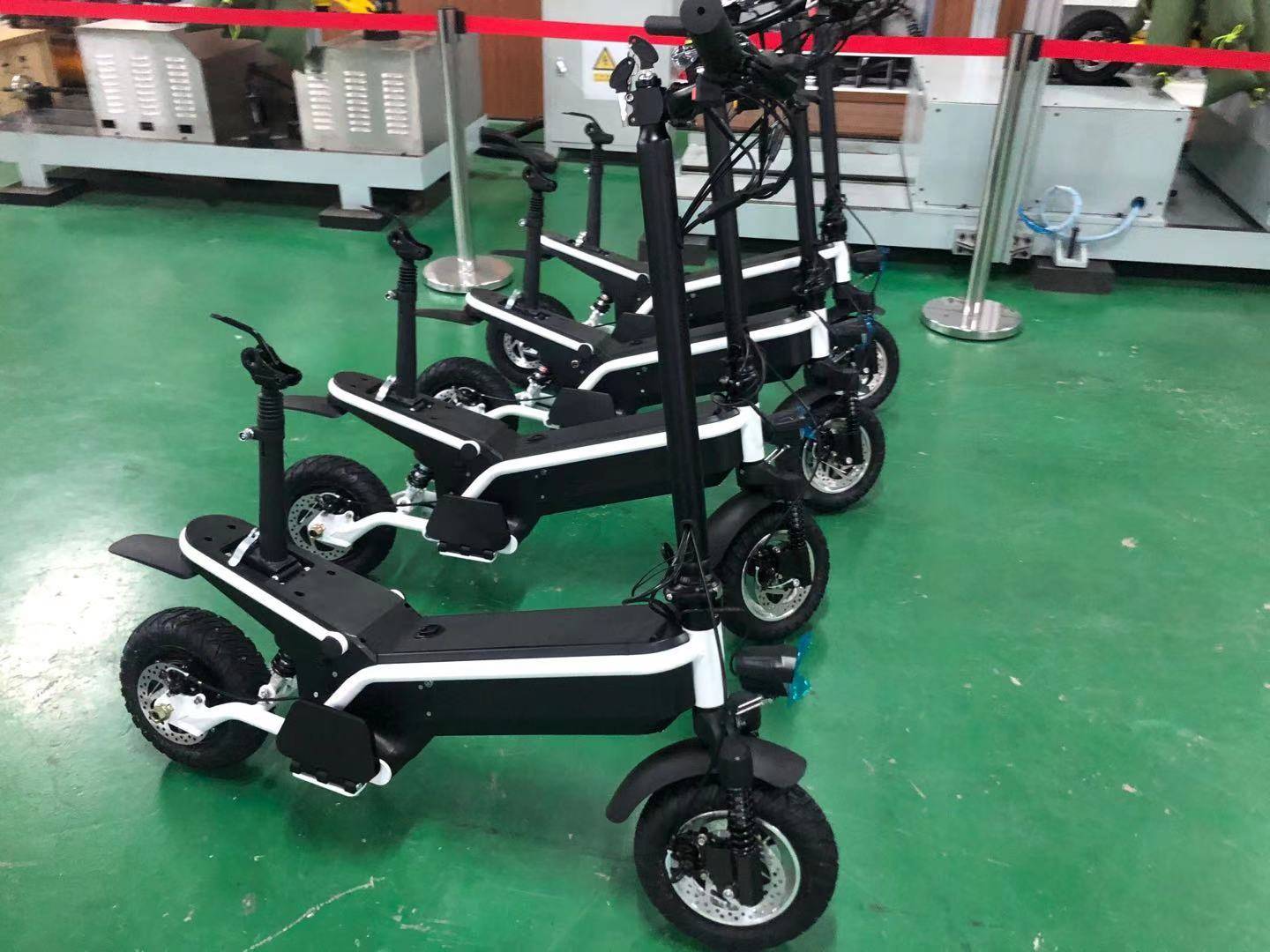 สกู๊ตเตอร์ไฟฟ้า PXID F1 ELECTRIC SCOOTER โช๊คหน้า+หลัง มอเตอร์ 500 วัตต์ ความเร็วสูงสุด 45กม./ชม, 10Ah 48V (30กม.) เดินทางได้ 30-40 กม.