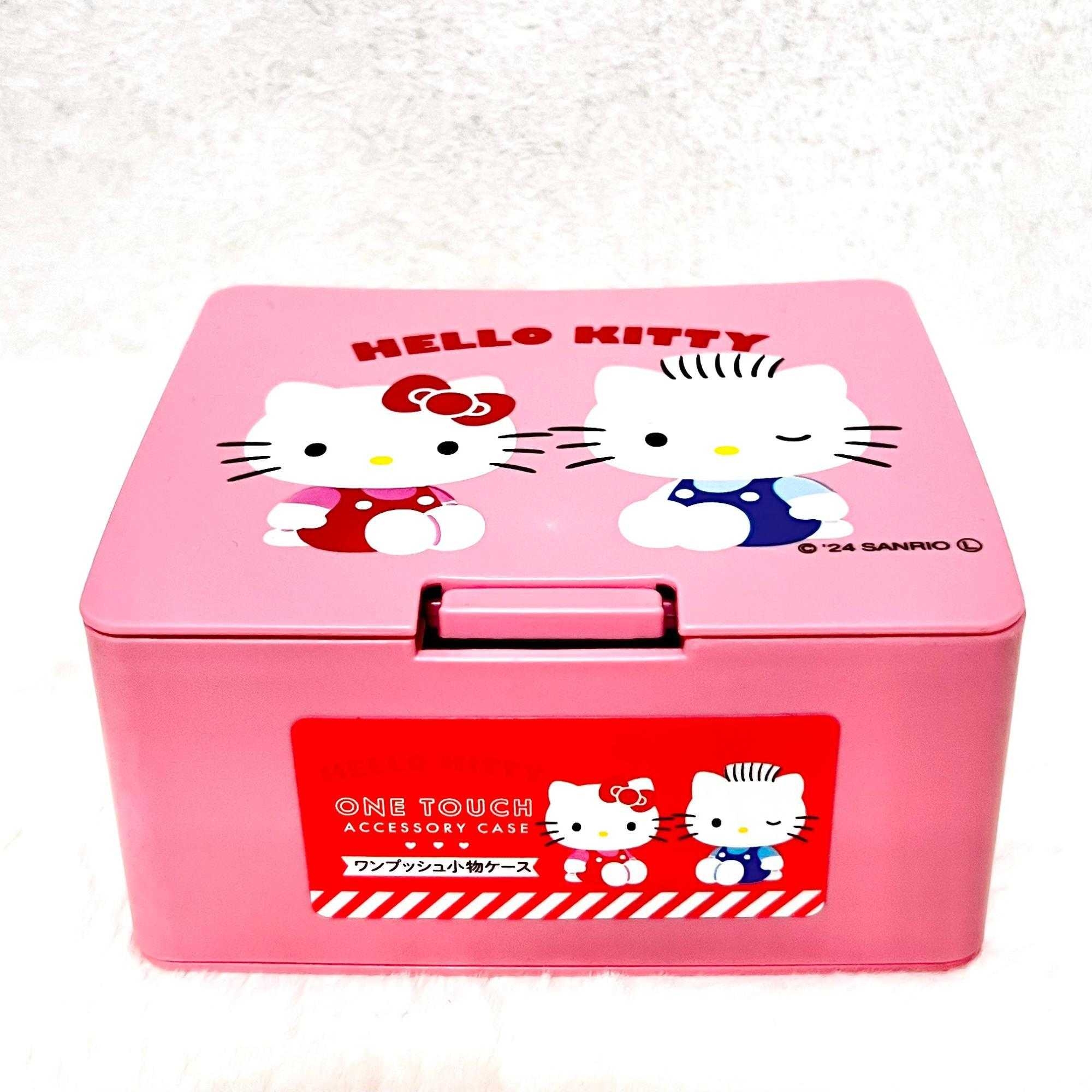 Sanrio storage box กล่องเก็บของซานริโอ้ขนาด 10.6×8.8×5.2(Kitty/MyMelody/Kuromi/Pochacco/Cinnamoroll)