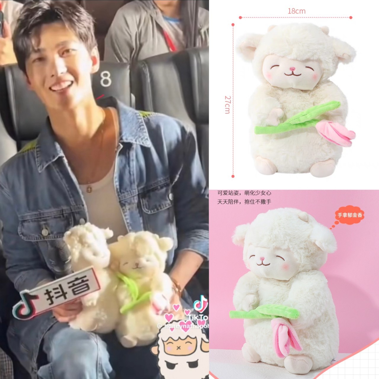 ตุ๊กตาแกะ แบบ หยางหยาง