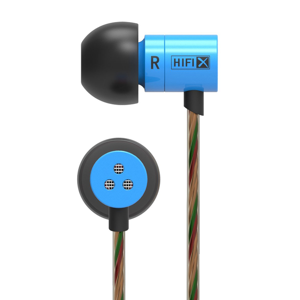 ขาย KZ HDS1 หูฟังอินเอียร์แนวใหม่จิ๋วแต่แจ๋ว ให้คุณภาพเสียงระดับ HD (สีฟ้า)