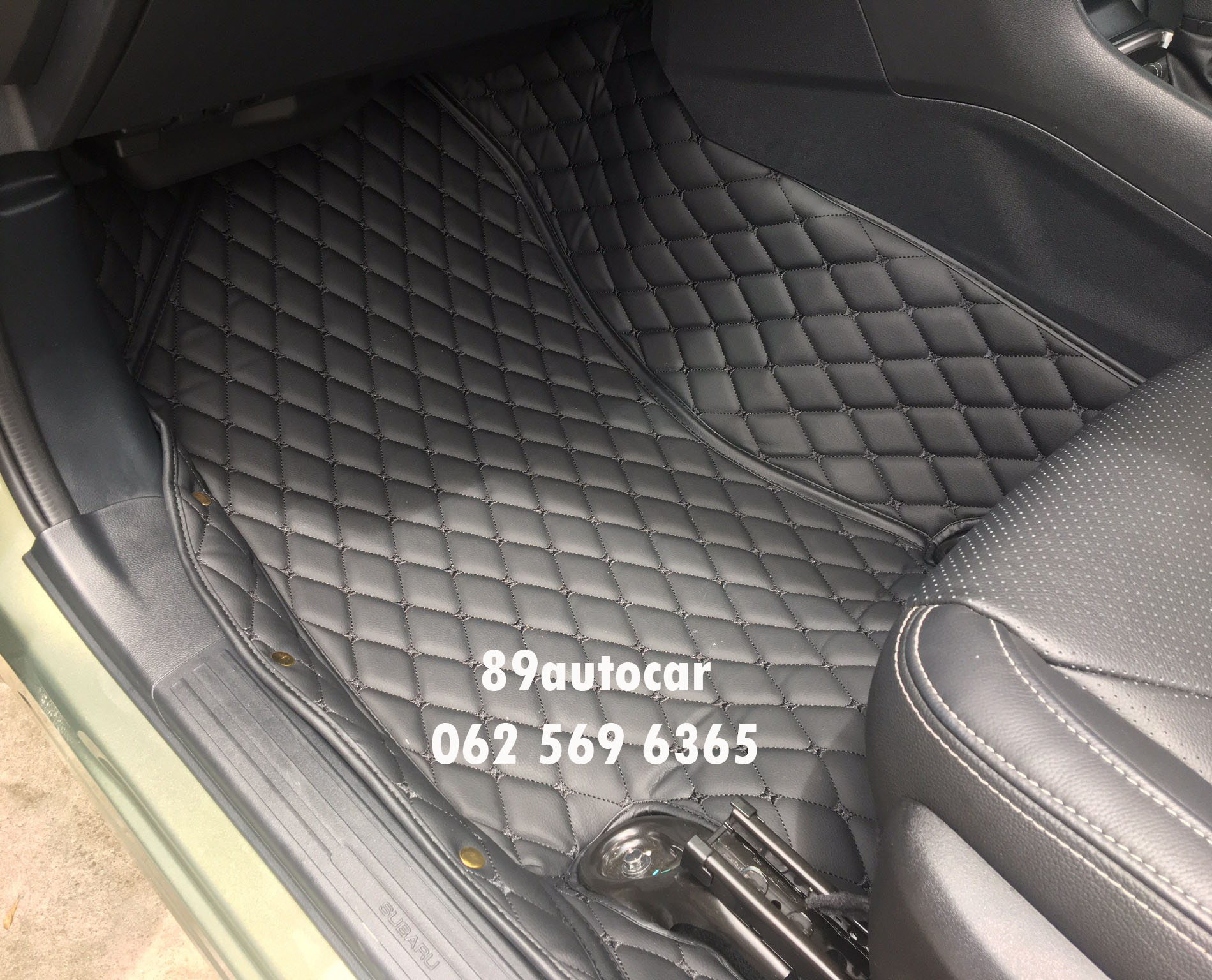 พรมปูพื้นรถยนต์ เข้ารูป Subaru Forester 2019-2021 เข้ารูป