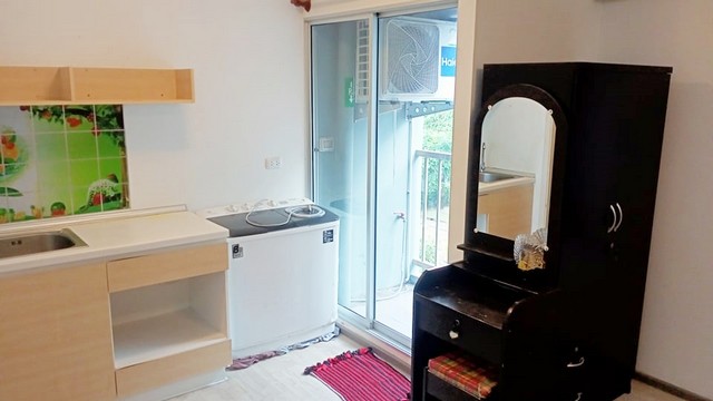 ให้เช่าเดอะ พอยต์ คอนโด รังสิต คลอง 6 ตึกD 26 ตรม.ห้องถูก เฟอร์ครบ พร้อมอยู่