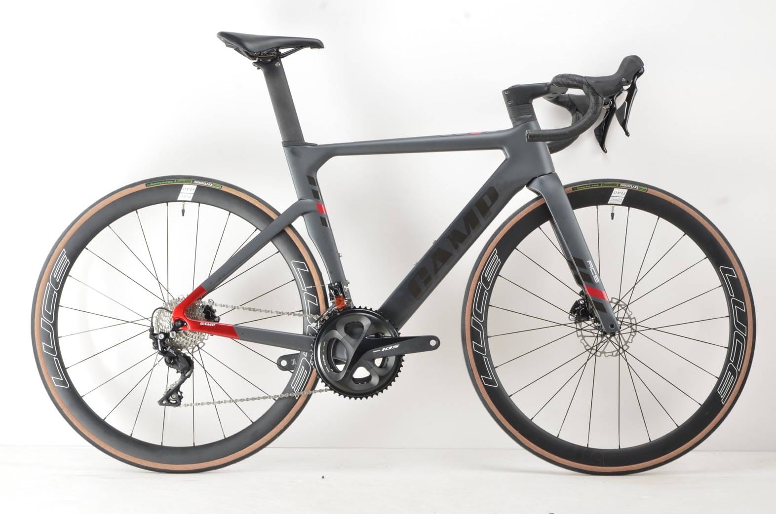 จักรยานเสือหมอบ CAMP ACE DISC Carbon Roadbike เกียร์ Shimano 105 2*11 สปีด ล้ออลู (Model 2022)