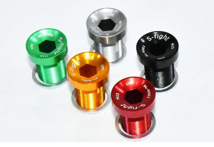 น็อตขาจาน S-FIGTH AL-6061-M15