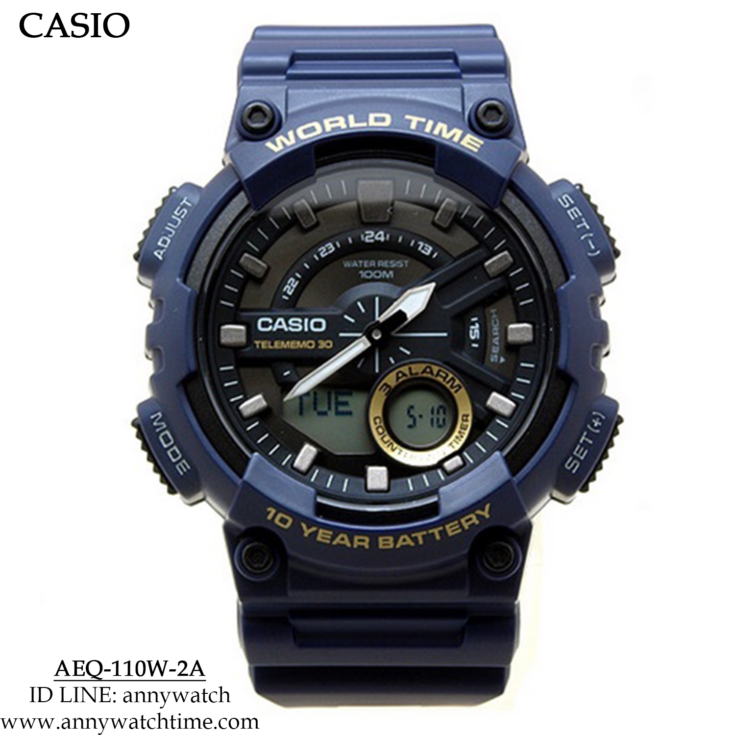 CASIO AEQ-110W-2A